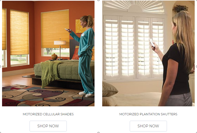 Motorized Blinds Shades Shutters BuyHomeBlinds com